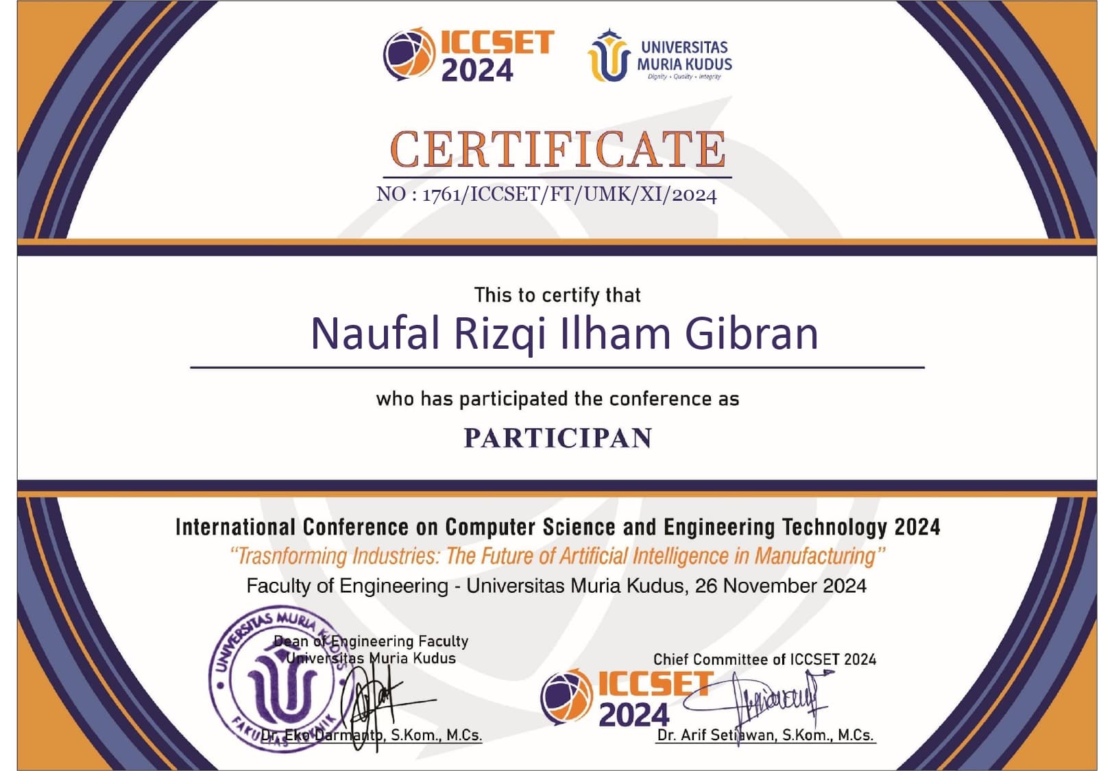 ICCSET 2024 International Conference